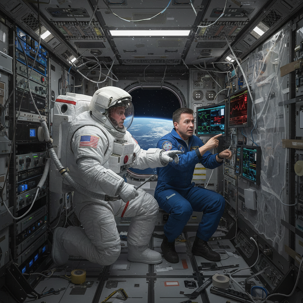 NASA Monitors Space Station Leak with Growing Concern