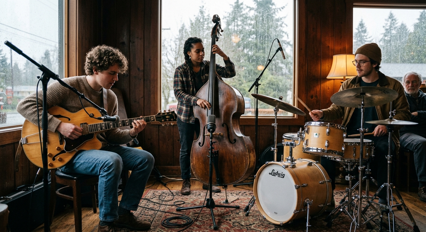 Roosevelt Jazz Band Shines in New Episode of The Stranger’s Noise Complaint Podcast
